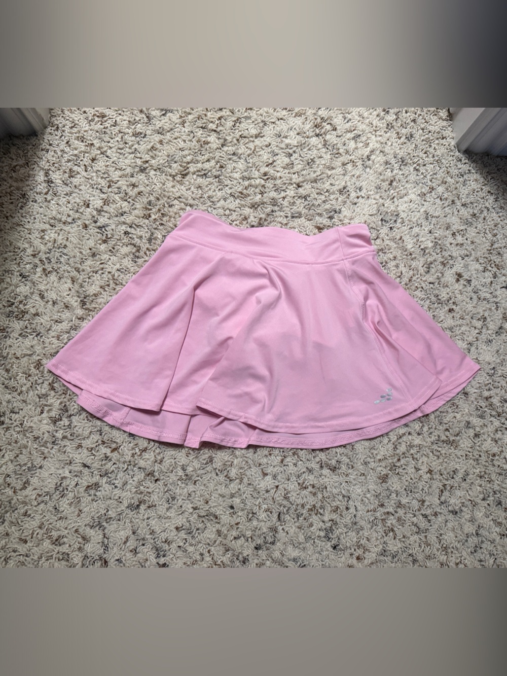 bcg Light Pink Active Skort with Built-In Shorts